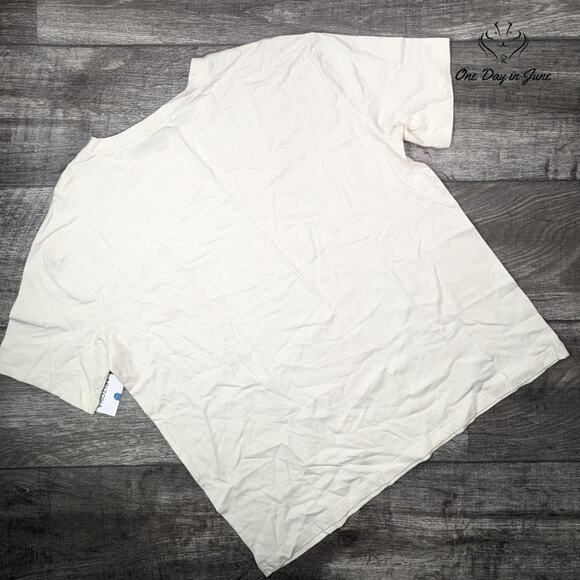 Arizona Jean Co. Juniors Floral Short Sleeve Tee Size S - Picture 5 of 5